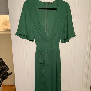 Fabulous chic green jumpsuit